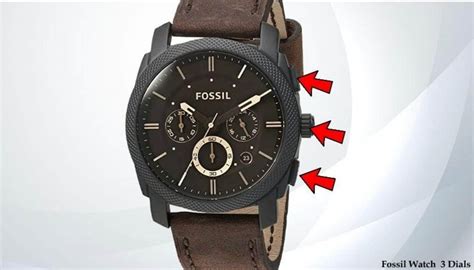 fossil watch instruction manual.